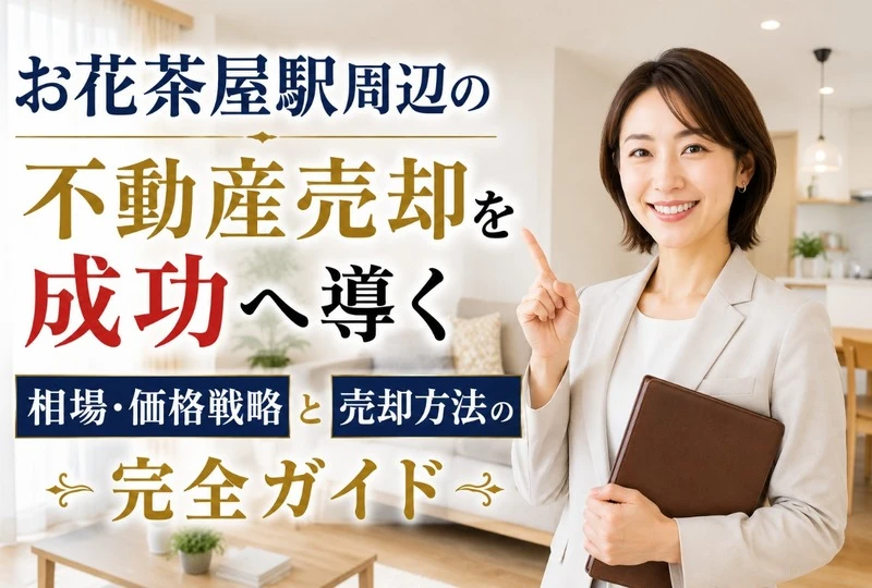 画像463：お花茶屋駅周辺の不動産売却を成功へ導く相場・価格戦略と売却方法の完全ガイド